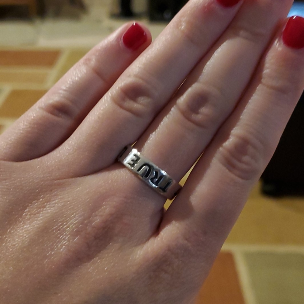 James Avery promise ring.